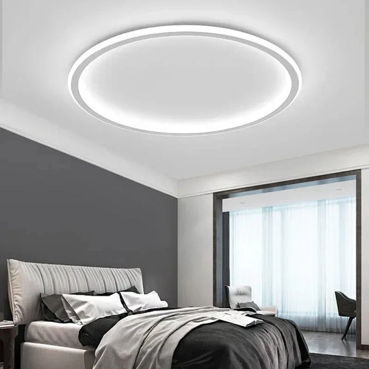Moderne rund LED-loftlampe