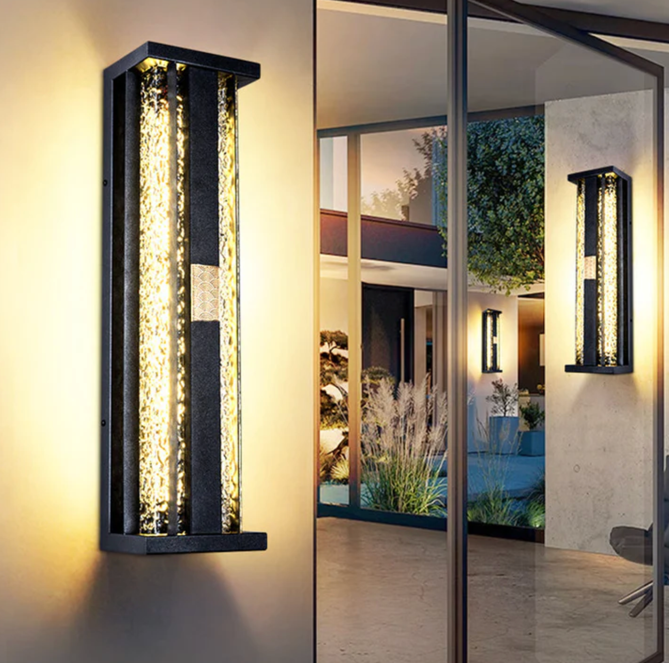Udendørs LED væglampe til have, terrasse og indgang