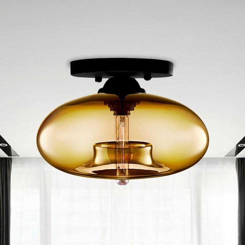 Plafond i farvet glas, art deco - Lumzi