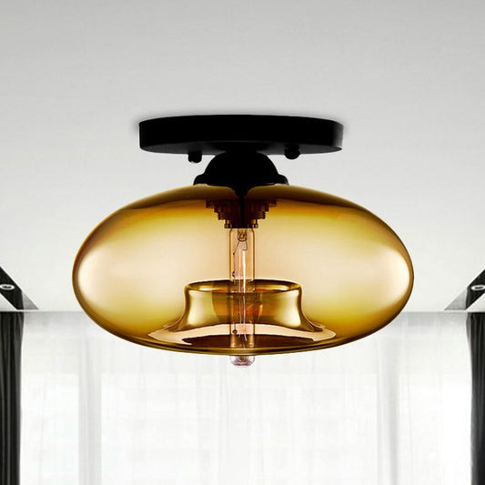 Plafond i farvet glas, art deco - Lumzi