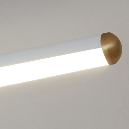 Slank plafond i bar-design med guld - Lumzi