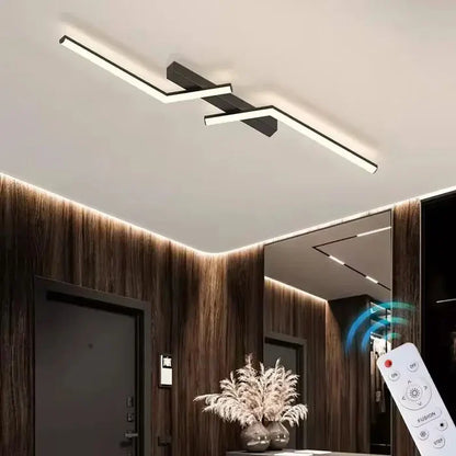 Moderne geometrisk LED-loftlampe