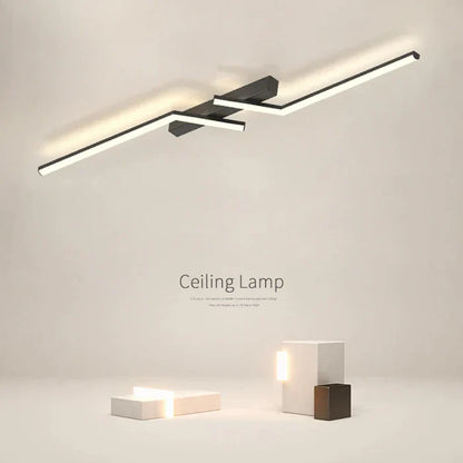 Moderne geometrisk LED-loftlampe