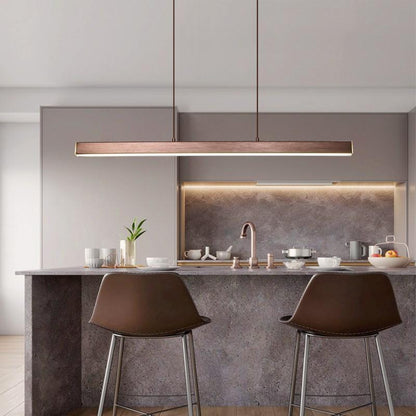 Lineær LED-bar i metal, pendel - Lumzi