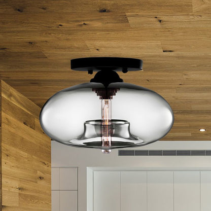 Plafond i farvet glas, art deco - Lumzi