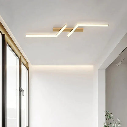 Moderne geometrisk LED-loftlampe