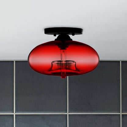 Plafond i farvet glas, art deco - Lumzi