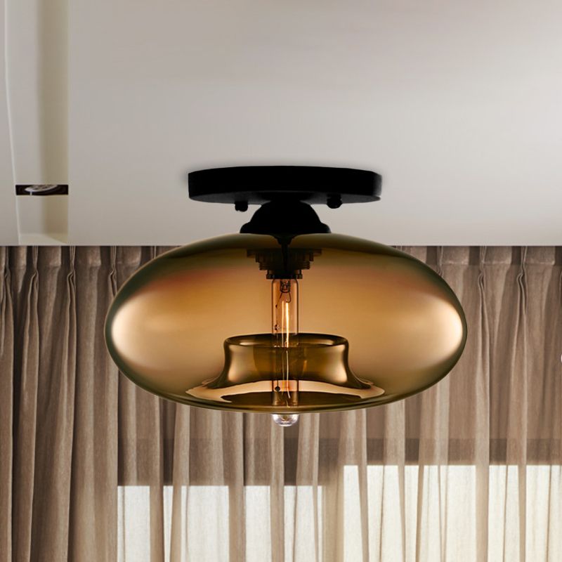 Plafond i farvet glas, art deco - Lumzi