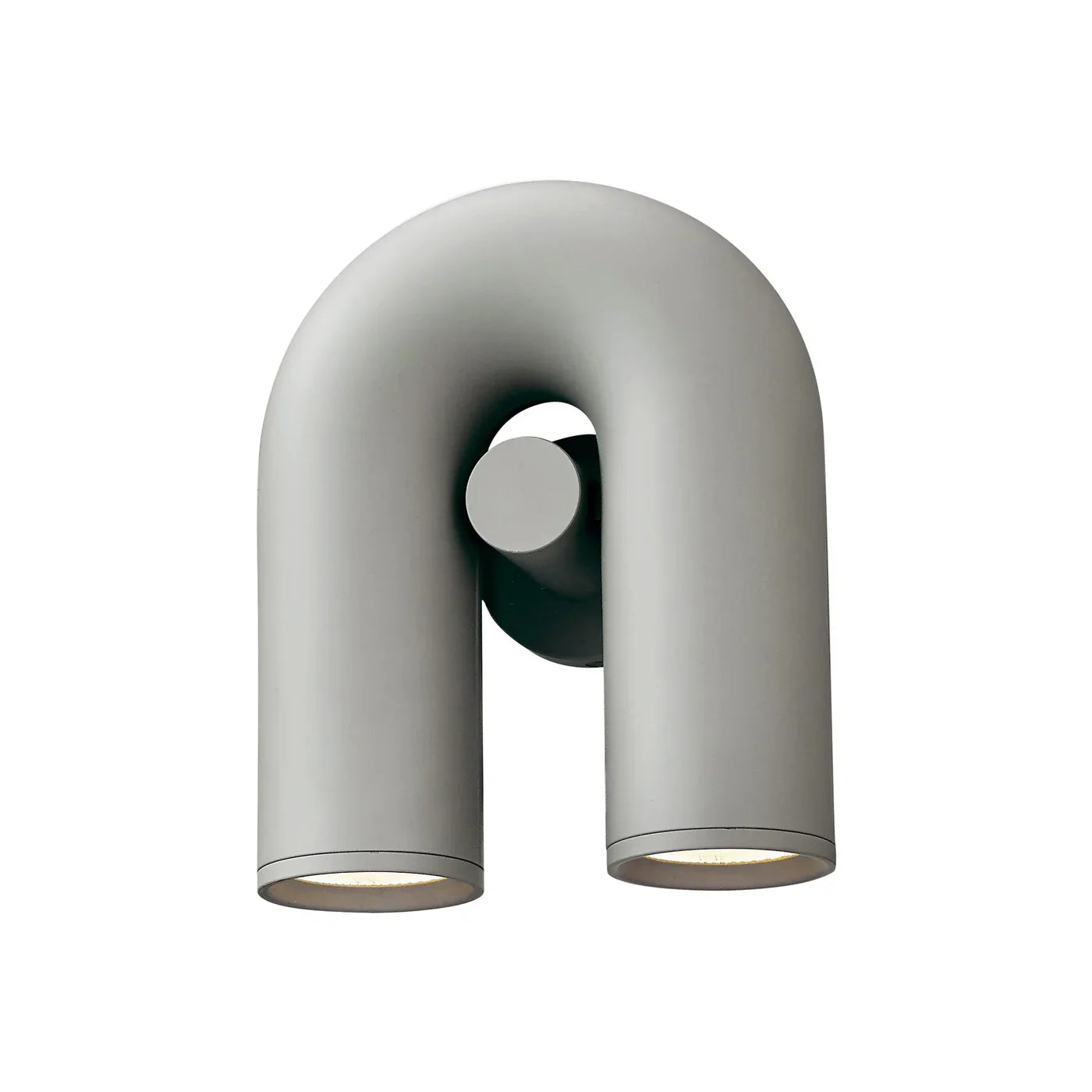 Bueformet LED-væglampe i moderne design