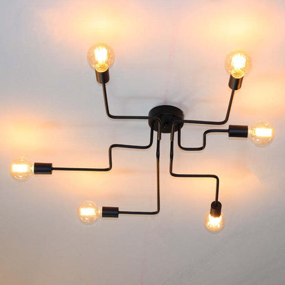 Plafond i metal, Sputnik-stil - Lumzi