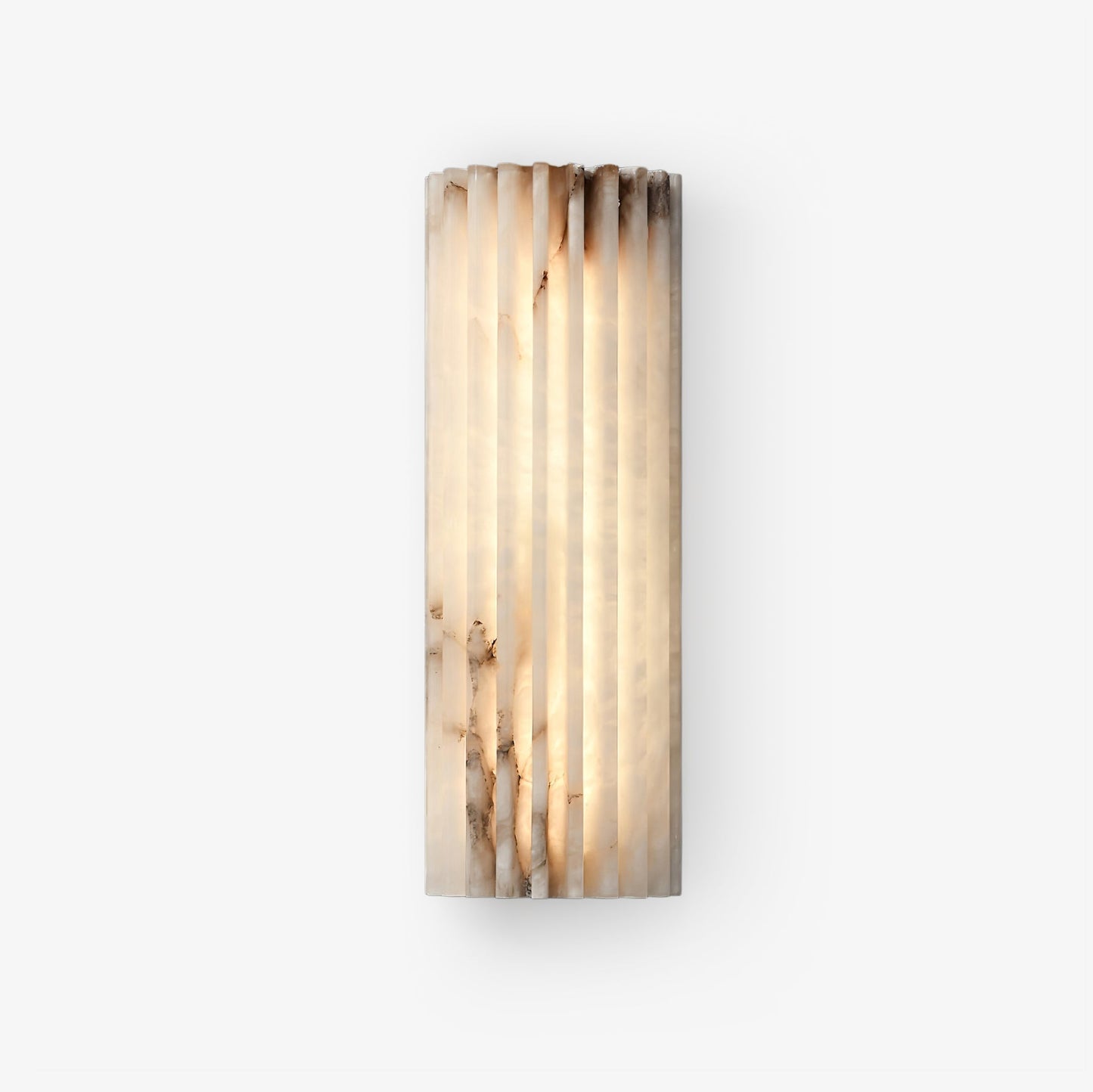 Fluted Alabast Væglampe - Lumzi