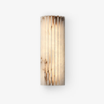 Fluted Alabast Væglampe - Lumzi