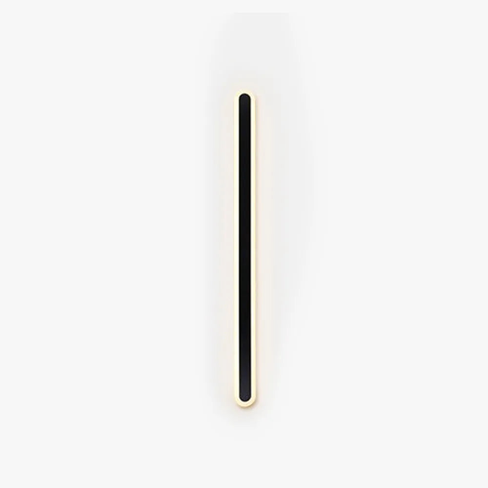 Lineær oval LED-udendørs væglampe - Lumzi
