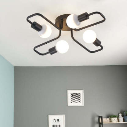 Plafond i metal, Sputnik-stil - Lumzi
