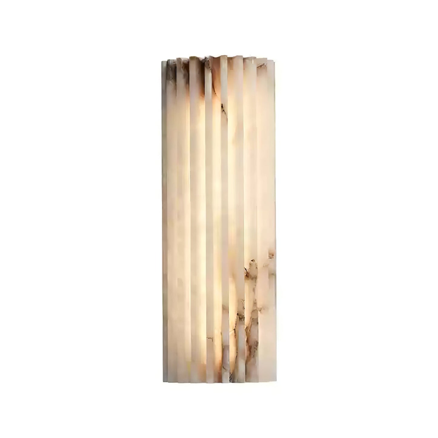 Fluted Alabast Væglampe - Lumzi