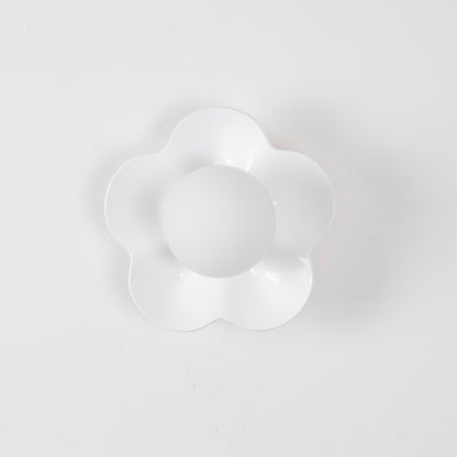 Blomstervæglampe med opalglasglobe - Lumzi