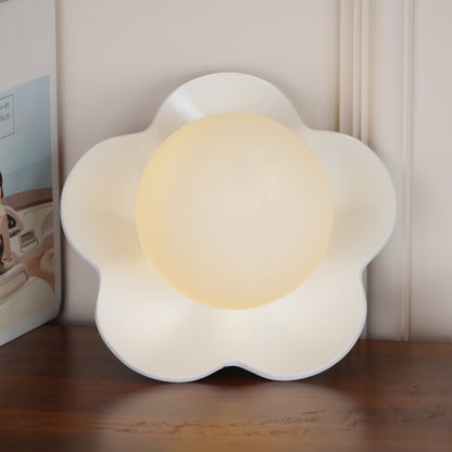 Blomstervæglampe med opalglasglobe - Lumzi