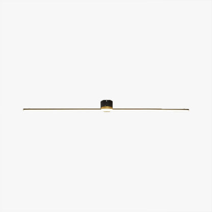 Slank plafond i bar-design med guld - Lumzi