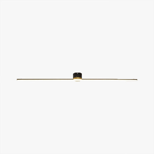 Slank plafond i bar-design med guld - Lumzi