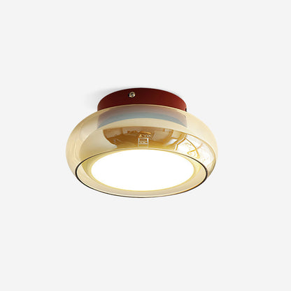 Plafond i cognacfarvet glas - Lumzi