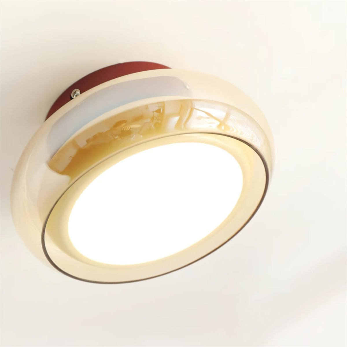 Plafond i cognacfarvet glas - Lumzi