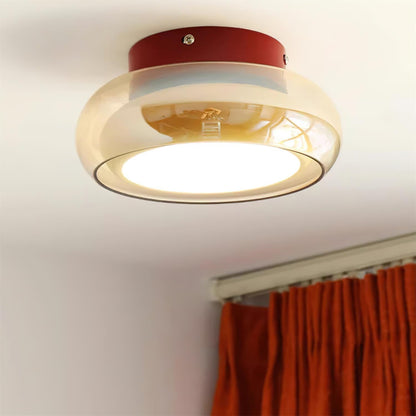 Plafond i cognacfarvet glas - Lumzi