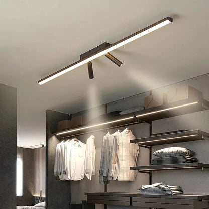 Plafond i metal med to spots - Lumzi