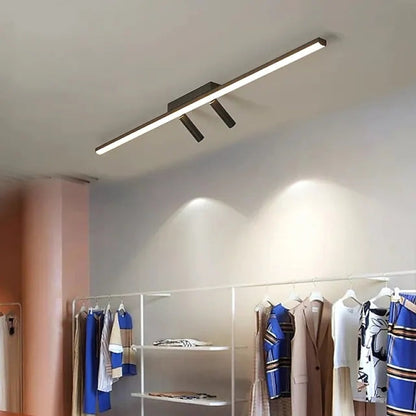 Plafond i metal med to spots - Lumzi