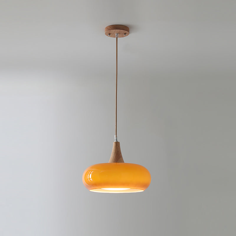 Pendel i glas og træ - Lumzi