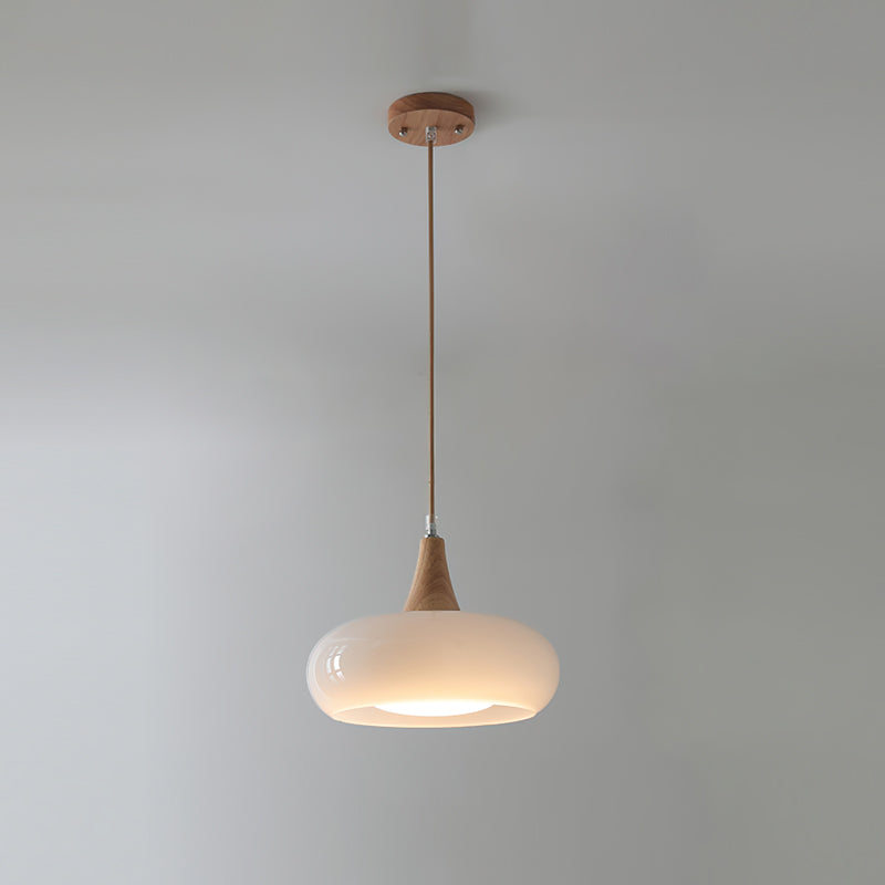 Pendel i glas og træ - Lumzi