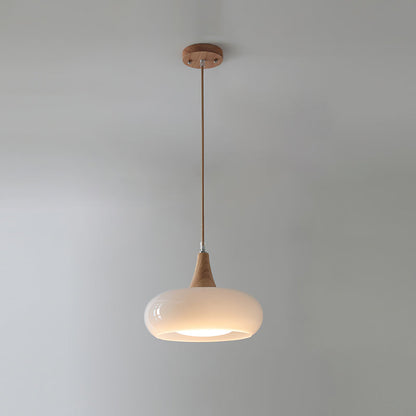 Pendel i glas og træ - Lumzi