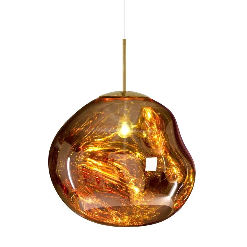 Pendel i spejlet akryl, smeltet form - Lumzi