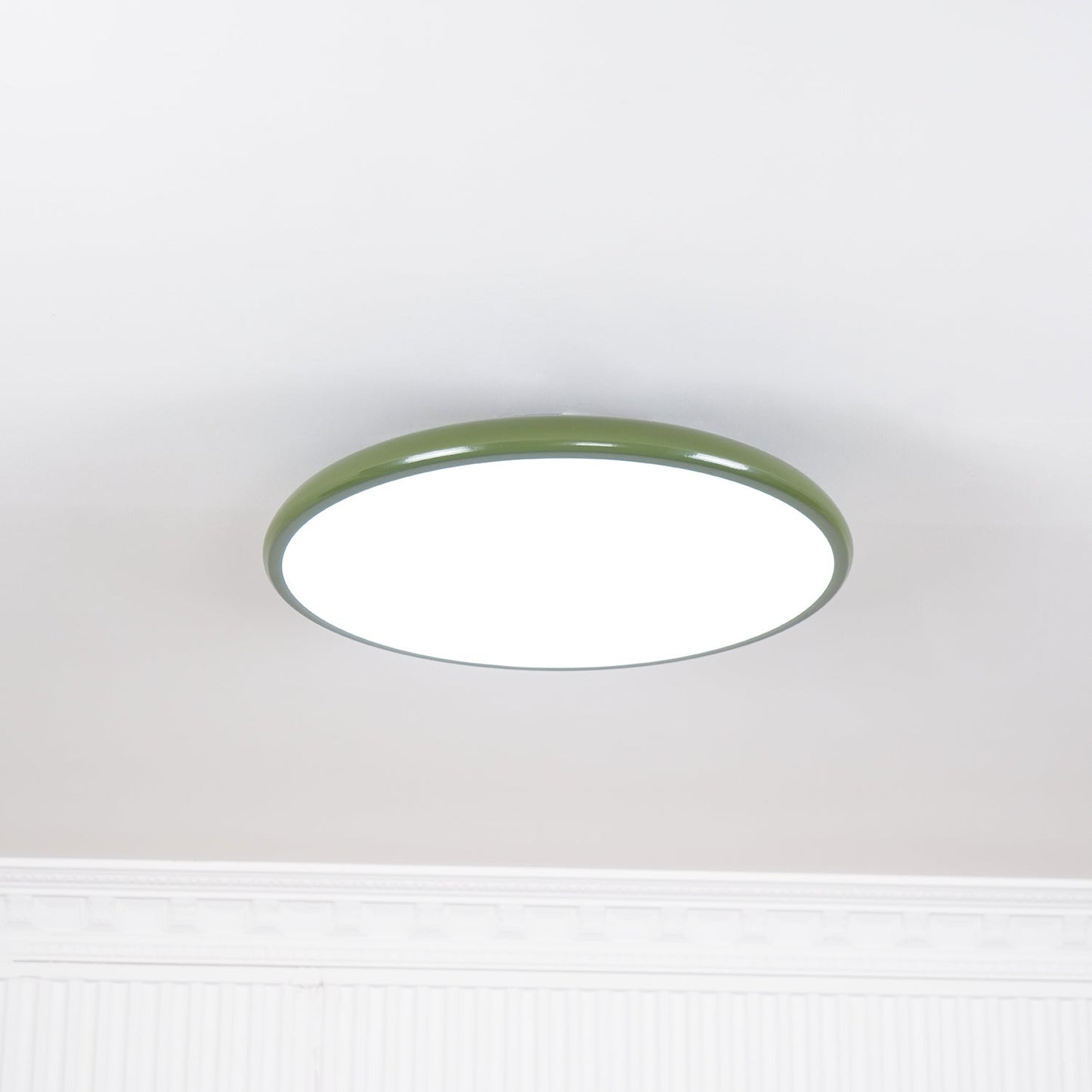 Plafond med hældbar skærm, disc-design - Lumzi
