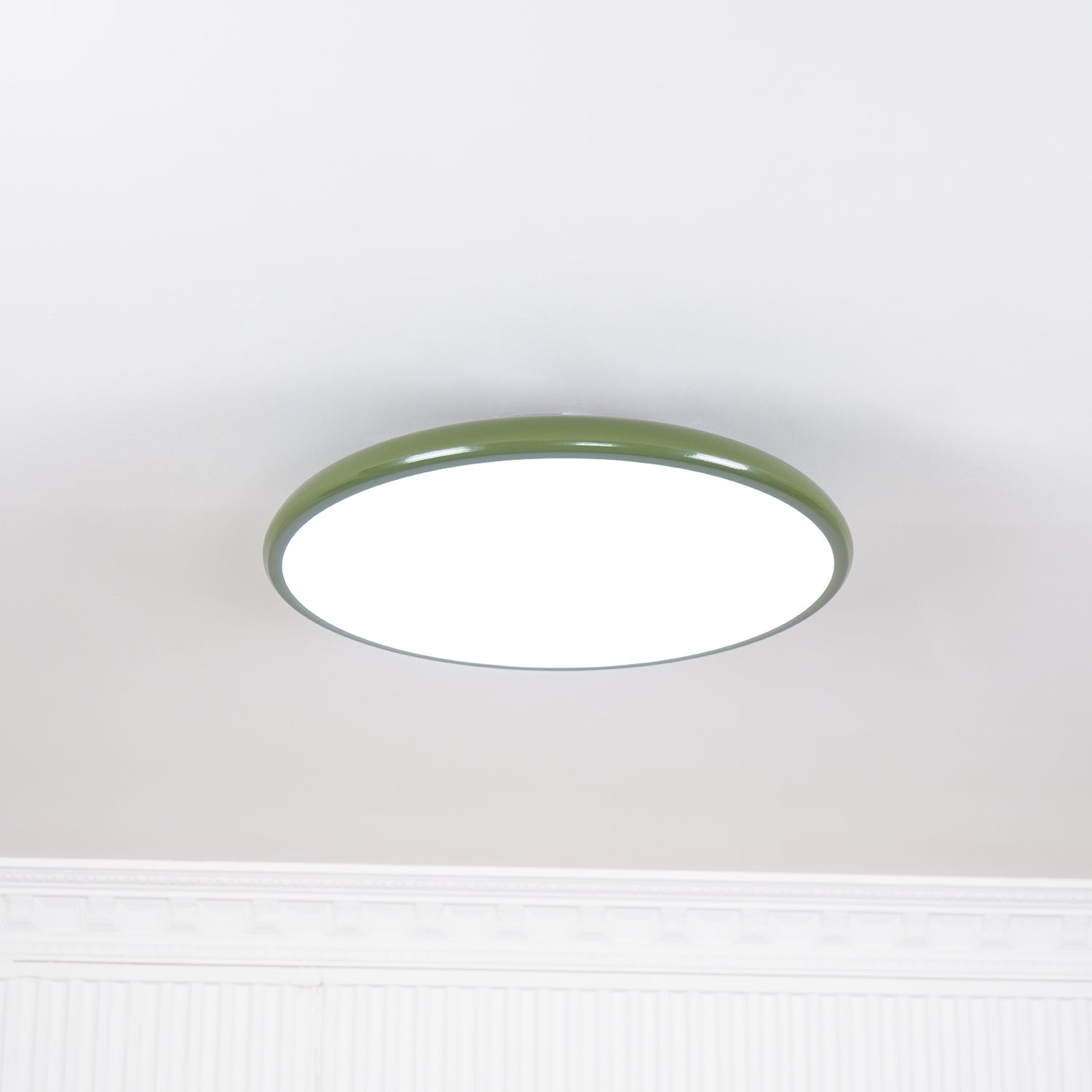 Plafond med hældbar skærm, disc-design - Lumzi