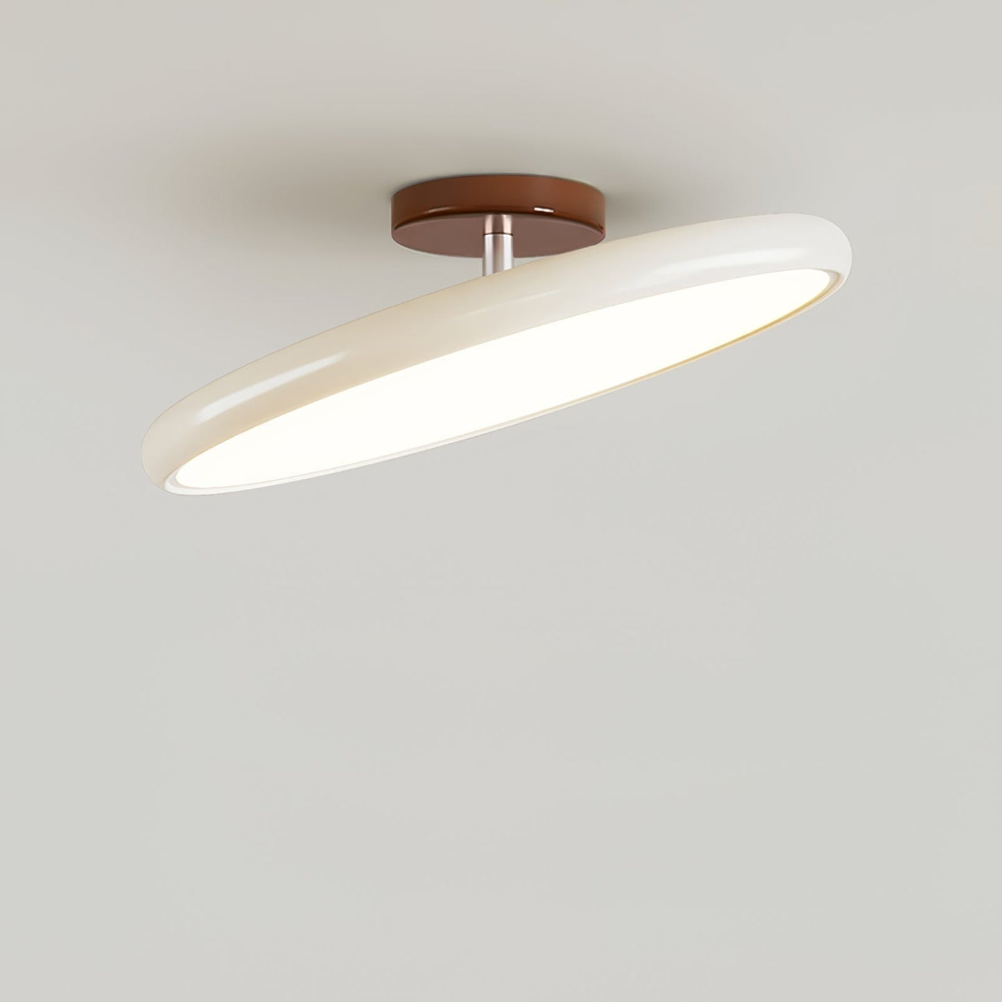 Plafond med hældbar skærm, disc-design - Lumzi