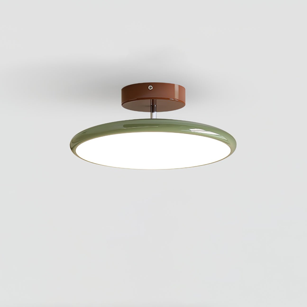 Plafond med hældbar skærm, disc-design - Lumzi