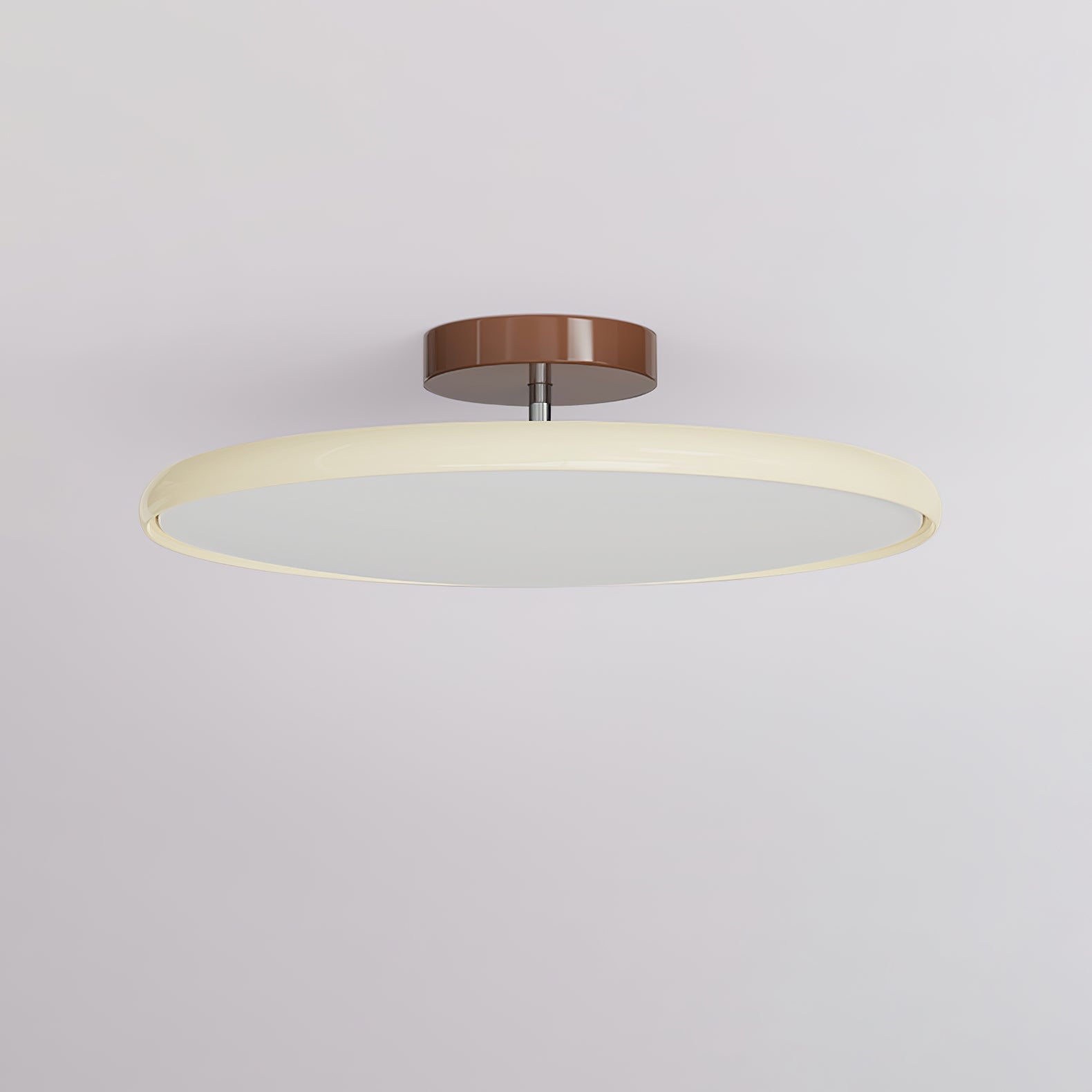 Plafond med hældbar skærm, disc-design - Lumzi