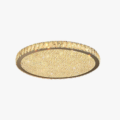 Plafond med facetslebne krystaller - Lumzi