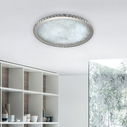 Plafond med facetslebne krystaller - Lumzi