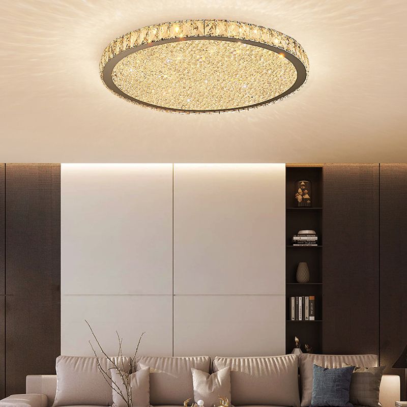 Plafond med facetslebne krystaller - Lumzi