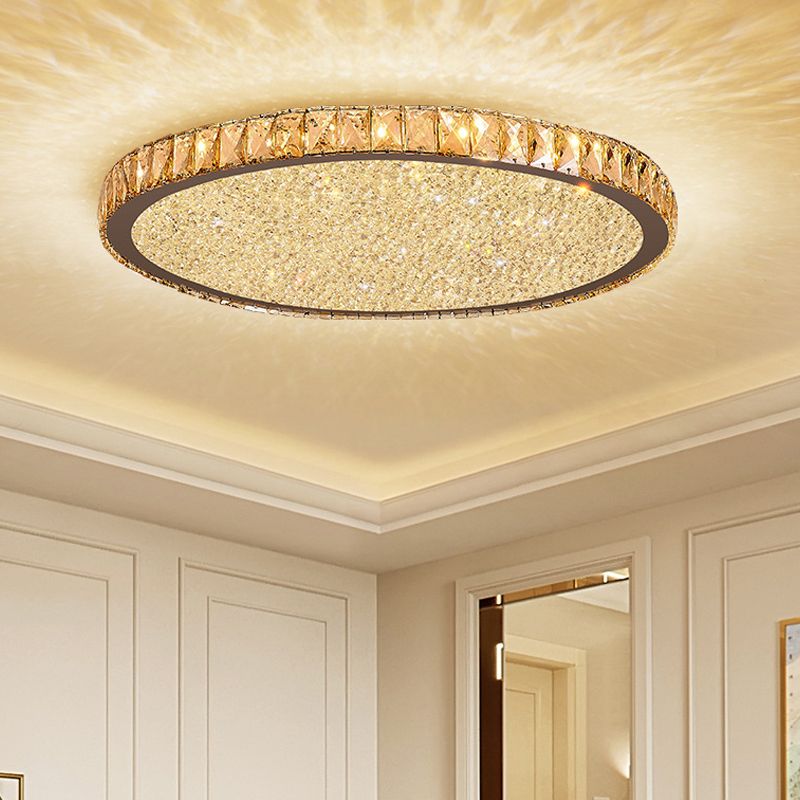 Plafond med facetslebne krystaller - Lumzi