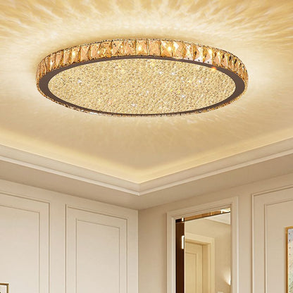 Plafond med facetslebne krystaller - Lumzi