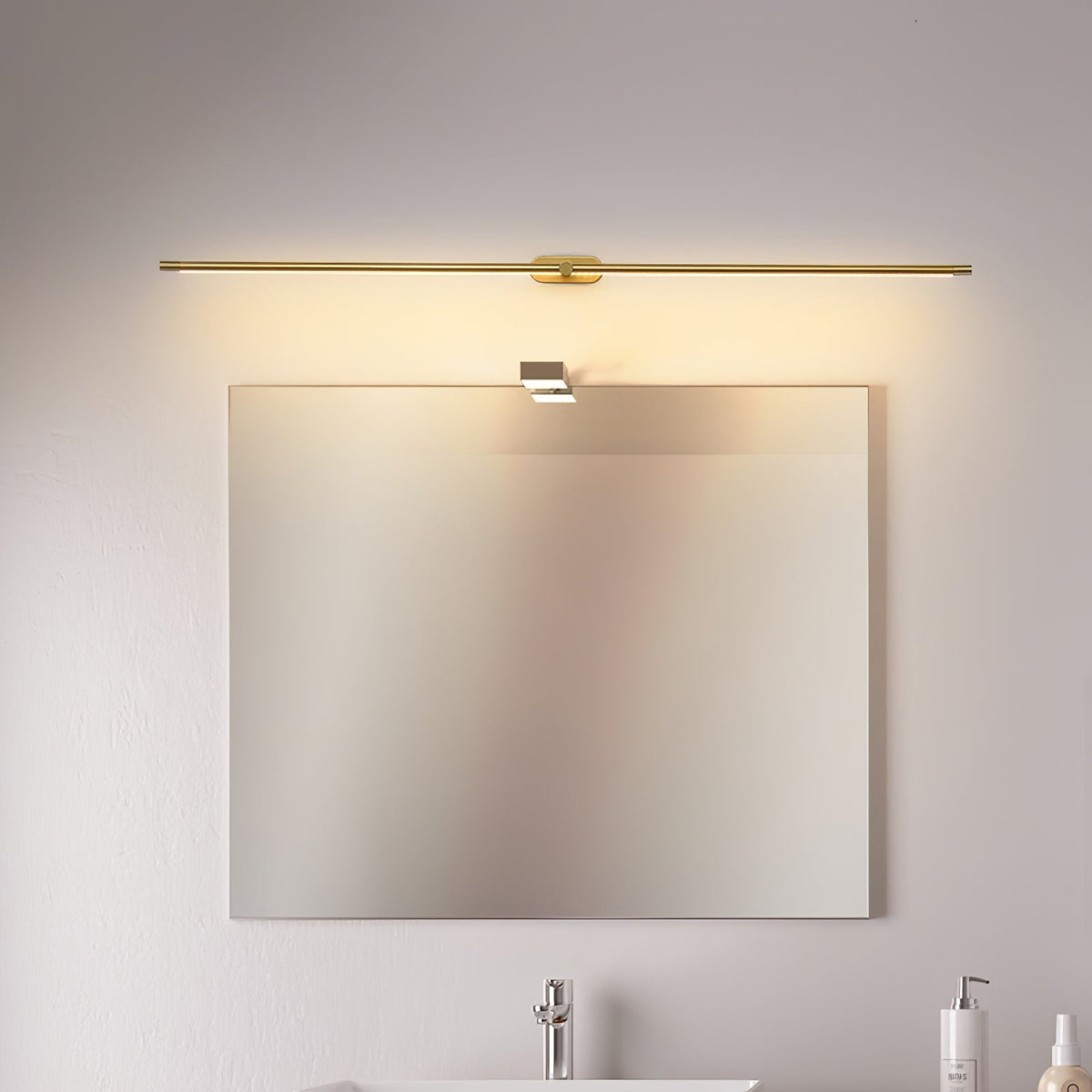 Slank genopladelig LED-badeværelseslampe - Lumzi