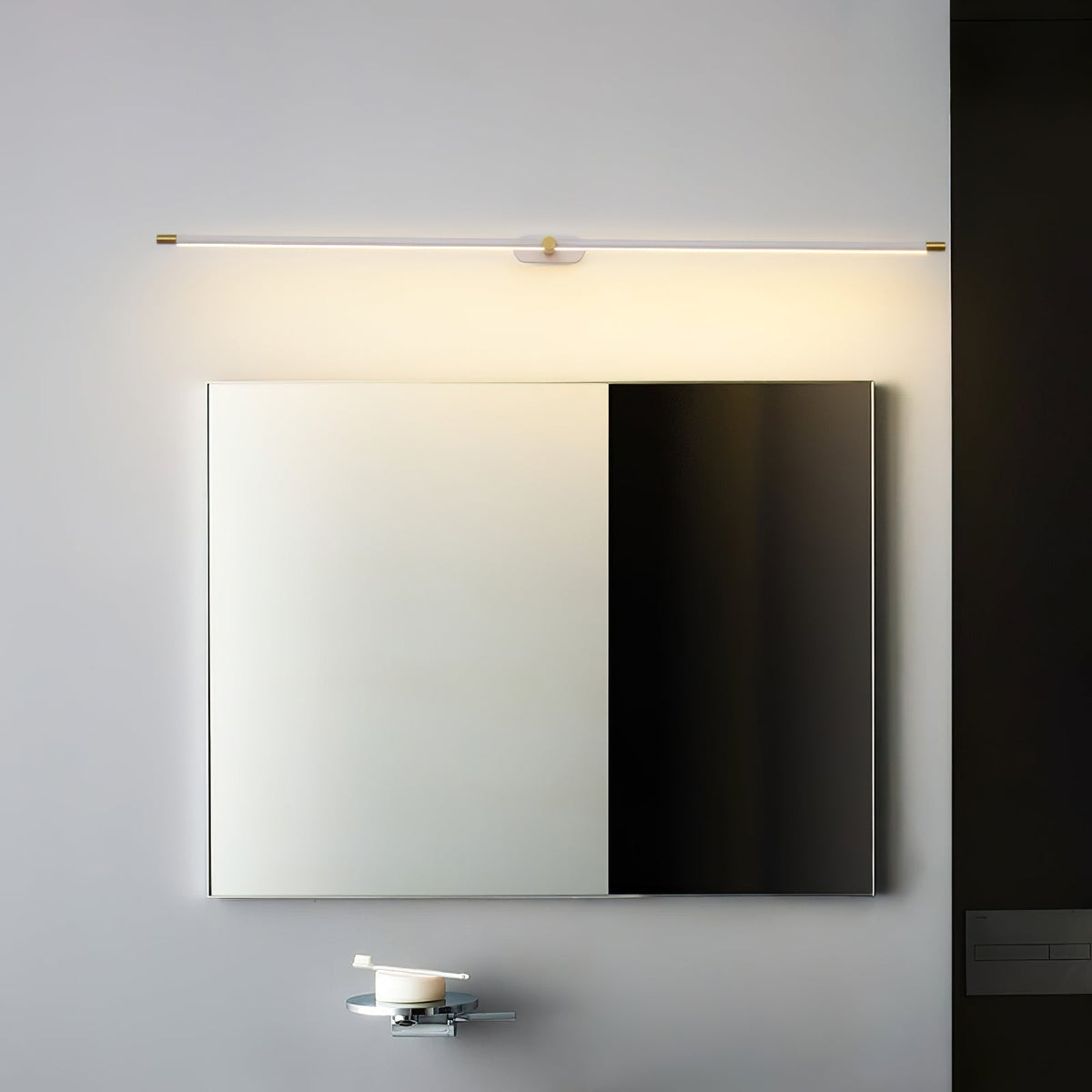 Slank genopladelig LED-badeværelseslampe - Lumzi