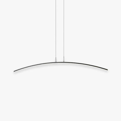 Buet lineær LED-pendel i metal - Lumzi