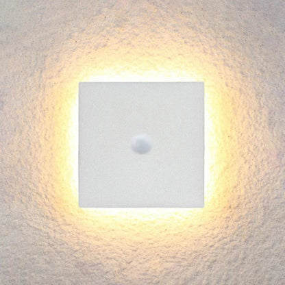 Minimalistisk LED-udendørsvæglampe, disc - Lumzi