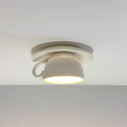 Plafond i keramik, tekop og underkop - Lumzi
