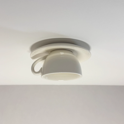 Plafond i keramik, tekop og underkop - Lumzi