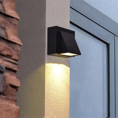 Geometrisk LED-udendørs væglampe - Lumzi
