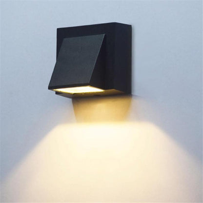 Geometrisk LED-udendørs væglampe - Lumzi